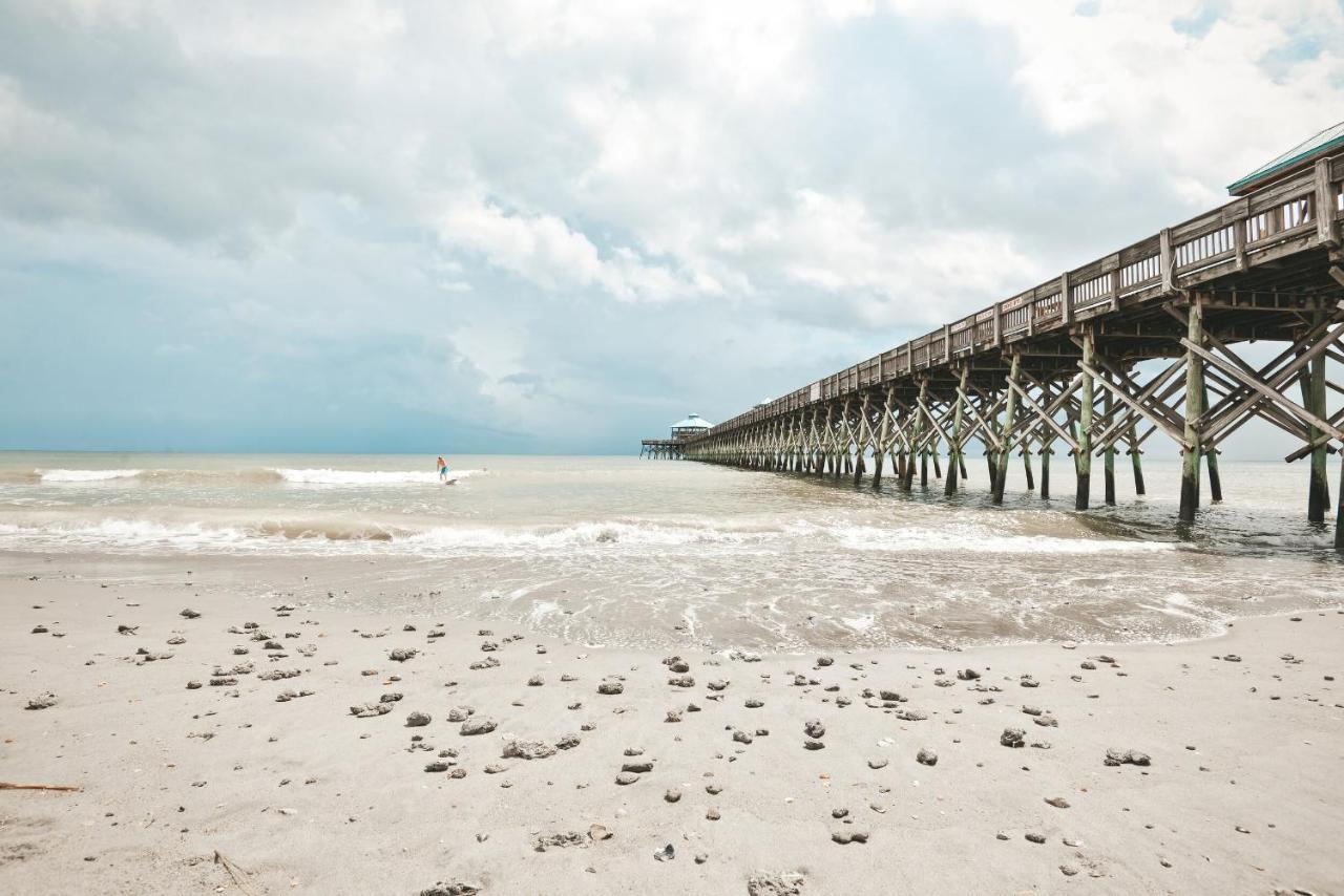 The Folly Feeling 1 Block To Beach Folly Beach Exteriör bild